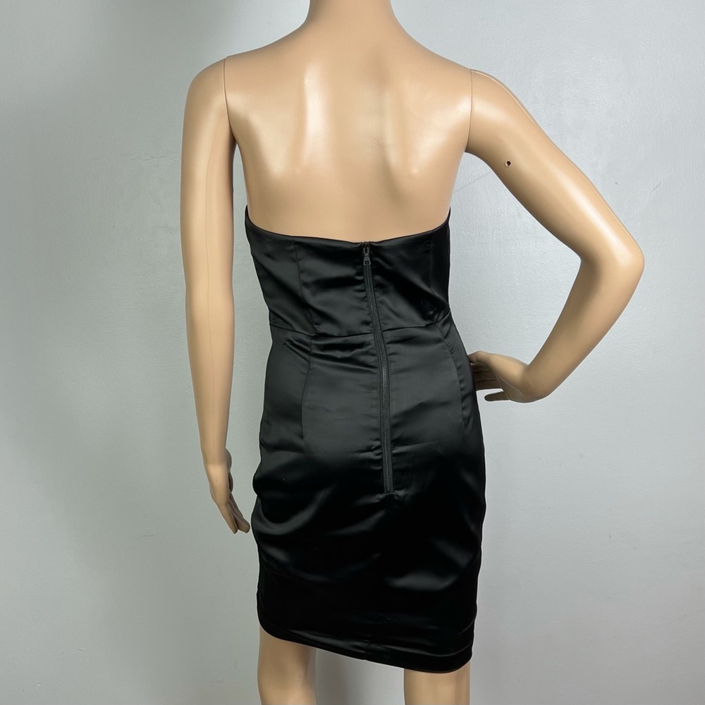 NEW BARDOT REVOLVE BLACK STRAPLESS MINI DRESS - Picture 7 of 10